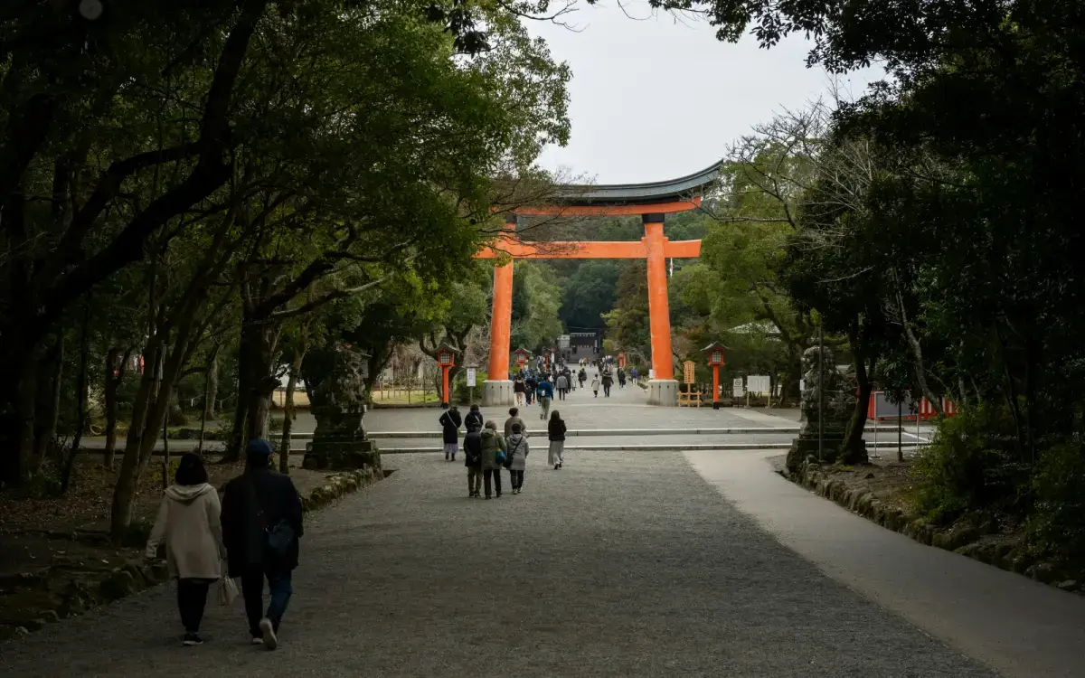 Yoyogi Park in Shibuya, Tokyo, Japan.